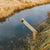 Sensor above wetlands stream