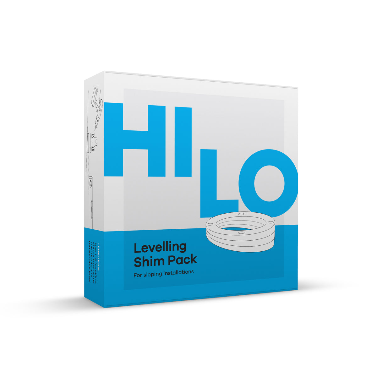 HiLo Tank Monitor Levelling Shim Kit