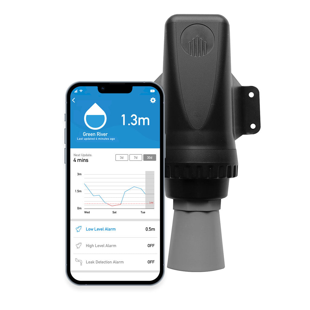 LS1 sensor and Waterwatch app product