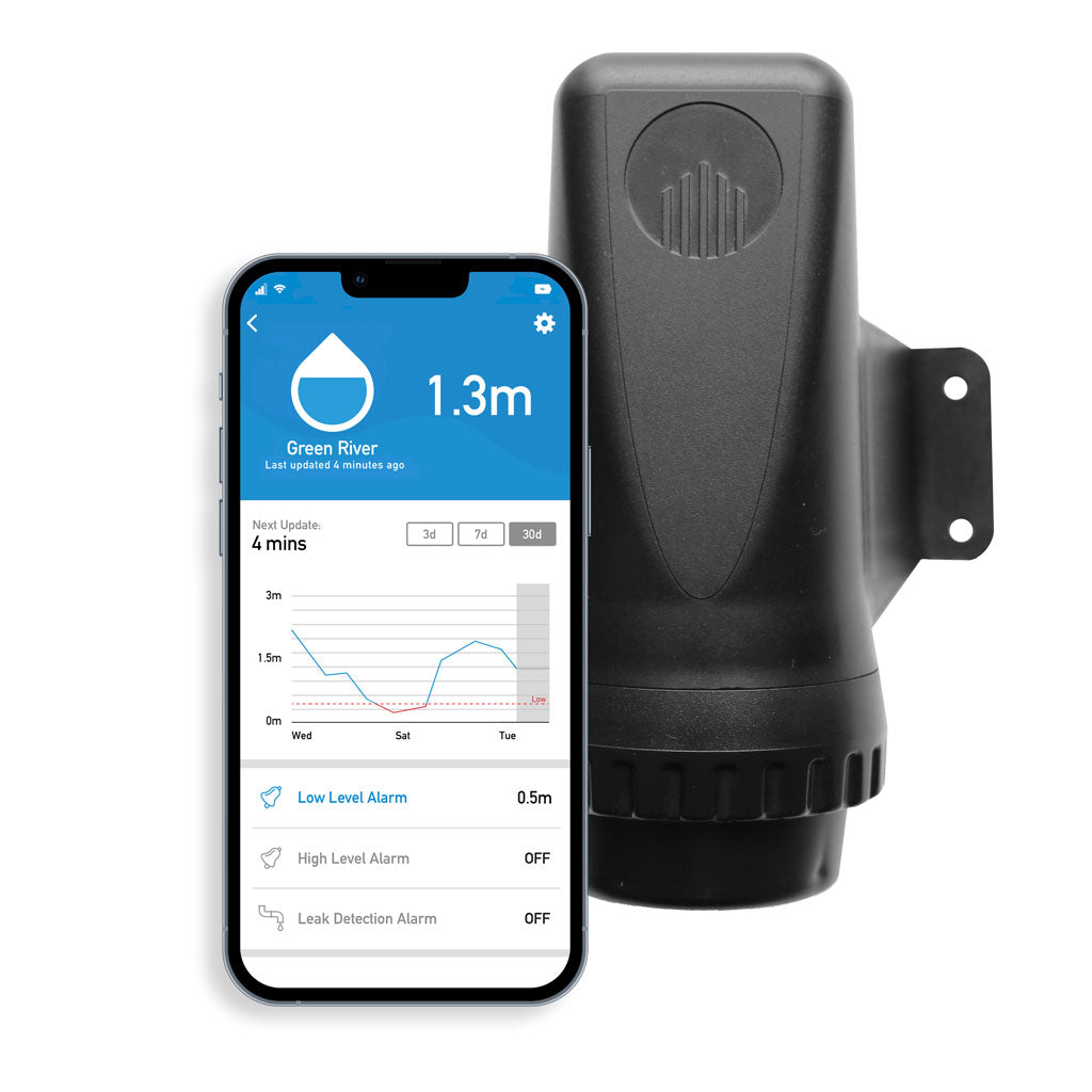 LS1-R Sensor and Waterwatch app products