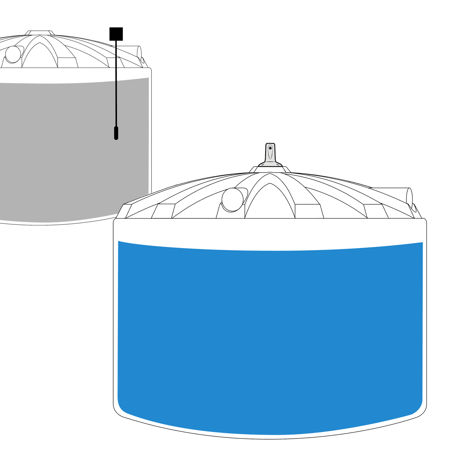 Radar sensor animation